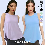 ゼクシィミックス xexymix ノースリーブ レディース ヨガウェア トップス ヨガトップス ピラティスウェア…