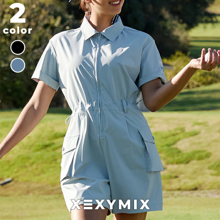 楽天市場】【OUTLET】ゼクシィミックス xexymix ジャンプスーツ ゴルフ 