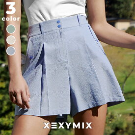 【OUTLET】ゼクシィミックス xexymix ショートパンツ ゴルフウェア レディース GOLF ショート丈 パンツ キュロット ボトムス 短パン ゴルファー ゴルフ女子 韓国 ゴルフ おしゃれ ゴルフ かわいい ゴルフ ブランド ゼクシーミックス XFK2PS1201 夏【15】