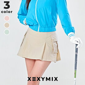 ゼクシィミックス xexymix ゴルフ ウェア レディース ゴルフウェア レディース GOLF キュロット スカート ボトムス ゴルファー ゴルフ女子 韓国 ゴルフ おしゃれ ゴルフ かわいい ゴルフ ブランド ゼクシーミックス xgfsk04j2
