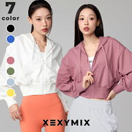 ゼクシィミックス xexymix パーカー スウェット トレーナー ヨガウェア トップス ピラティスウェア スポ…