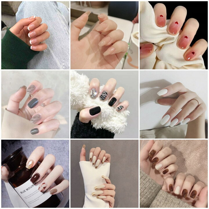 楽天市場】2024 福袋 10点セット ネイルチップ 大人気 かわいい メイク  