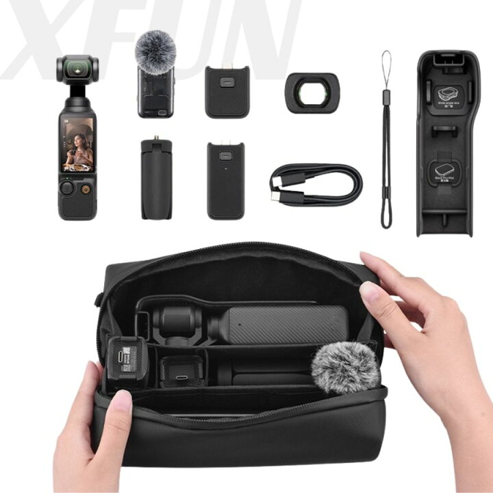 楽天市場】DJI Osmo Pocket 3 バッグ 仕切り マルチ収納 防水 カメラ 