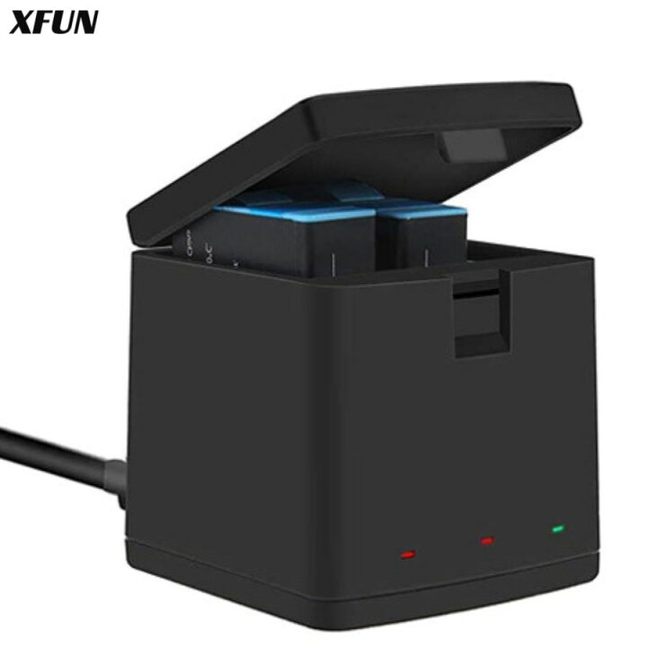 楽天市場】HERO12/11/10/9 充電器 3台同時充電 GoPro Hero 12 充電器 