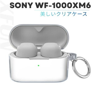 �y���r���[���T�Ŗ�����500�~OFF�N�[�|��GET�I�zSONY WF-1000XM6 �P�[�X ���� WF-1000XM6 �J�o�[ �N���A �ی� �����P�[�X �\�t�g�J�o�[ ���K�f�� �_�炩�� �􂢉\ �y�� �\�j�[�C���z�� �A�N�Z�T���[ 