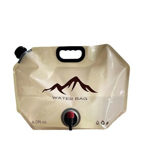 水袋 8L 2個入り 車載水袋 ピクニック キャンプ ウォーターバッグ 折りたたみ 大容量 収納可能 折りたたみ式 アウトドア 水タンク 8L 水容器 軽い ハンディー 折り畳み 水バッグ 防災 水収納 バッグ 蛇口 水栓 送料無料