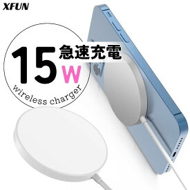 ワイヤレス充電器 急速 15W Magsafe充電器 Type-C 急速充電器 ワイヤレス iPad iPhone スマホ 充電器 iPhone17 充電器 iPhone16 充電器 iPhone15 充電器 iPhone14 充電器 iPhone充電器 イヤホン充電 magsafe charger チャージャー タイプC