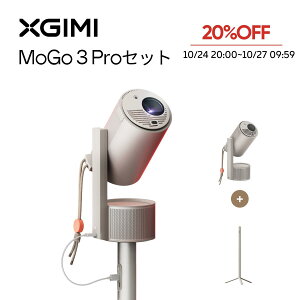 XGIMI MoGo 3 Pro vWFN^[ X^hZbg p[oNZbg Google TV 1080P 450 ISO[ vWFN^[ ^ ƒp z[vWFN^[ yISA 2.0Zp /Bluetooth 5.1 /NetflixCZ
