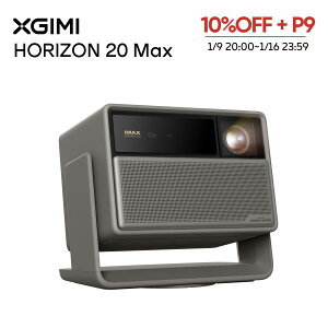 �y1/9 20:00~1/16 23:59 10%OFF+P9�zXGIMI HORIZON 20 Max Standard Kit 3�F���[�U�[ �v���W�F�N�^�[ 4K�y5700ISO���[����/Google TV����/Netflix�����A�v���Ή� /24W�X�s�[�J�[/�����Y�V�t�g /�V�䓊�e�Ή� /�z�[���V�A