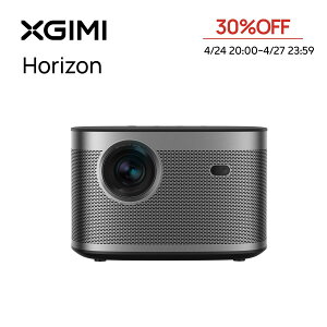 �_4/24 20:00~�N�[�|����30%OFF�^XGIMI HORIZON ���P�x �z�[���v���W�F�N�^�[ �t��HD 1080p �ƒ�p Android TV 10.0���� �l�C�e�B�u�𑜓x �yHarman Kardon�X�s�[�J�[ / 200�C���`���e / bluetooth�Ή� / ������`�␳