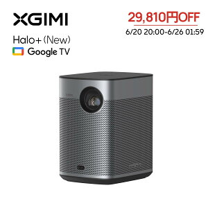 �y6/20 20:00~ �N�[�|����29,810�~OFF�zXGIMI Halo+(New) �v���W�F�N�^�[ Google TV���� Netflix�Ή� 1080P 700ISO ���[���� �v���W�F�N�^�[ ���^ �ƒ�p�yISA�Z�p /40~200 �C���`���e�\ /�����o�b�e���[2.5 ���ԍ�