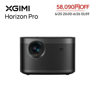 �y6/20 20:00~ �N�[�|����58,090�~OFF�zXGIMI HORIZON Pro 4K�v���W�F�N�^�[ ���P�x�@ Android TV 10.0���ځyHarman Kardon�X�s�[�J�[ / bluetooth�Ή� / �I�[�g�t�H�[�J�X / ������`�␳ / HDR10/ ��x�� / �É� / 200�C