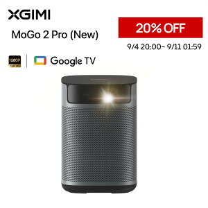 �y20%OFF�N�[�|���z�z���I�zXGIMI MoGo 2 Pro (New) �v���W�F�N�^�[ ���^ �|�[�^�u�� Google TV���� 430ISO���[���� 1080P 2*8W�X�s�[�J�[ �I�[�g�t�H�[�J�X ������`�␳ �V�䓊�e �z�[���V�A�^�[ �L�����v