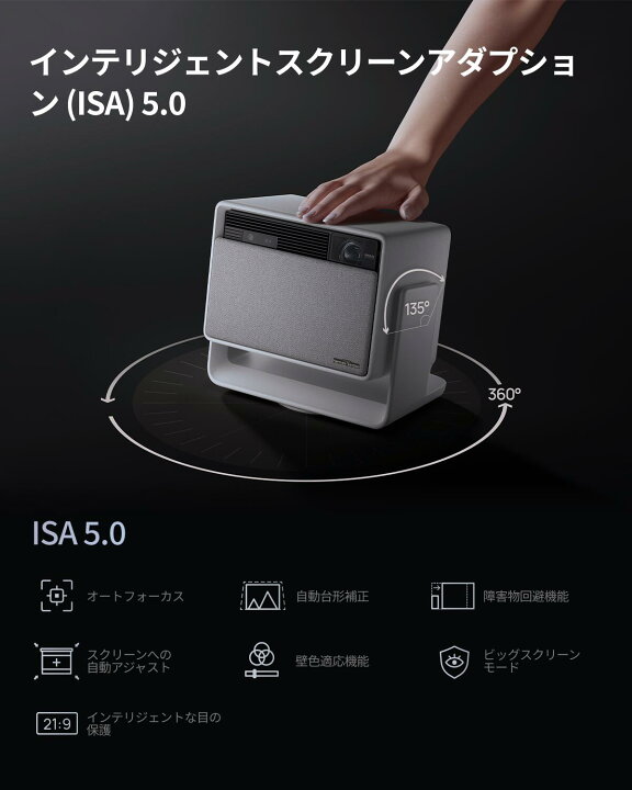 楽天市場】XGIMI HORIZON S Pro 4K プロジェクター 1800 ISOルーメン 
