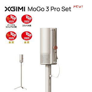 XGIMI MoGo 3 Pro vWFN^[ X^hZbg p[oNZbg Google TV 1080P 450 ISO[ vWFN^[ ^ ƒp z[vWFN^[ yISA 2.0Zp /Bluetooth 5.1 /NetflixCZ