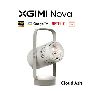 XGIMI Nova �{�[�^�u���v���W�F�N�^�[ �ƒ�p /250 ISO���[���� /1080P /Netflix�Ή�/JBL�X�s�[�J�[���� /�ő�150�C���`���e /300°��]�W���o��/�o�b�e���[����/�V�䓊�e/���^/�z�[���V�A�^�[ (�N���E�h