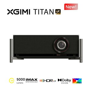�y�����L�O100,000�~�N�[�|������zXGIMI TITAN 4K �z�[���v���W�F�N�^�[�y�f���A�����[�U�[ 5000 ISO���[���� ���P�x / Dolby Vision�EIMAX Enhanced�Ή� / 4K 0.78�^DMD / ���w�Y�[�� / �����Y�V�t�g / �S������