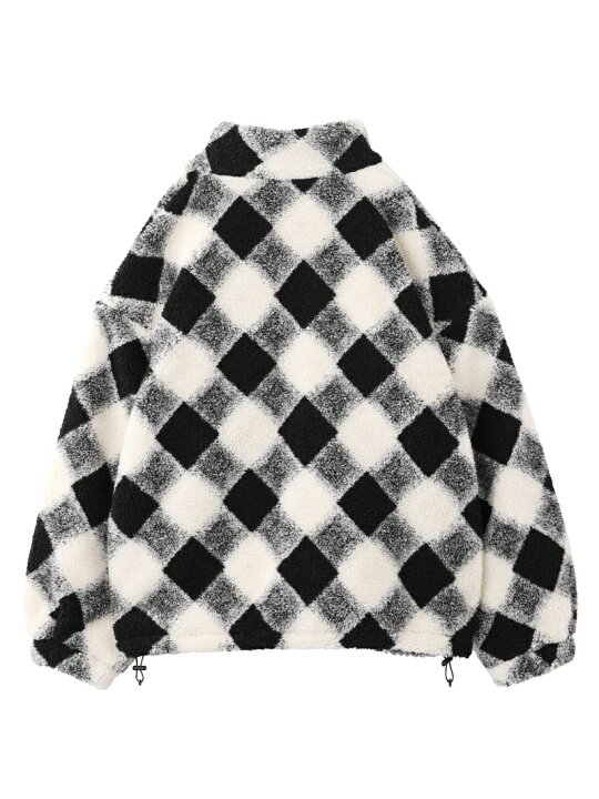 楽天市場】【SALE／50%OFF】BUFFALO PLAID BOA BLOUSON ブルゾン X 