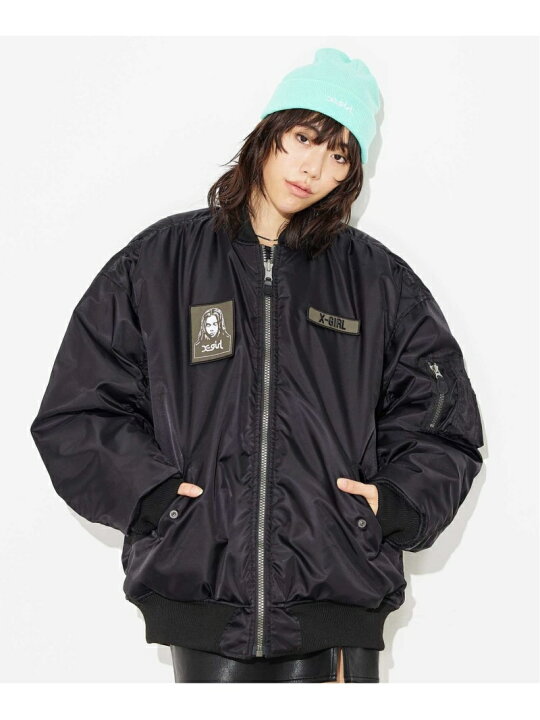 ジャケット MA-1 XG REVERSIBLE MA-1 レディース（楽天市場】OVERSIZED  