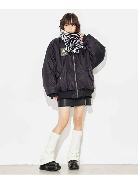 楽天市場】OVERSIZED MA-1 X-girl エックスガール ジャケット 