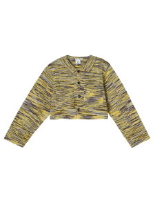 �ySALE�^70%OFF�zMELANGE KNIT CARDIGAN X-girl �G�b�N�X�K�[�� �g�b�v�X �j�b�g �C�G���[ �u���b�N �O���[���yRBA_E�z�y���������z[Rakuten Fashion]