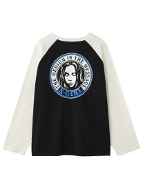 CIRCLE LOGO AND FACE B/B BIG TEE X-girl X-girl エックスガール トップス カットソー・Tシャツ ホワイト ブラック【送料無料】[Rakuten Fashion]