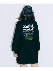 楽天市場 X Girl Tシャツ ワンピース レディースファッション の通販