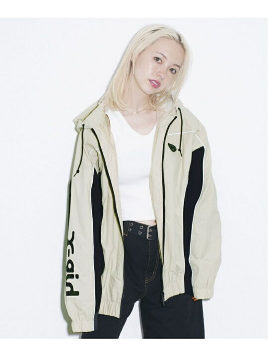 楽天市場】BICOLOR NYLON JACKET ジャケット X-girl X-girl エックス  