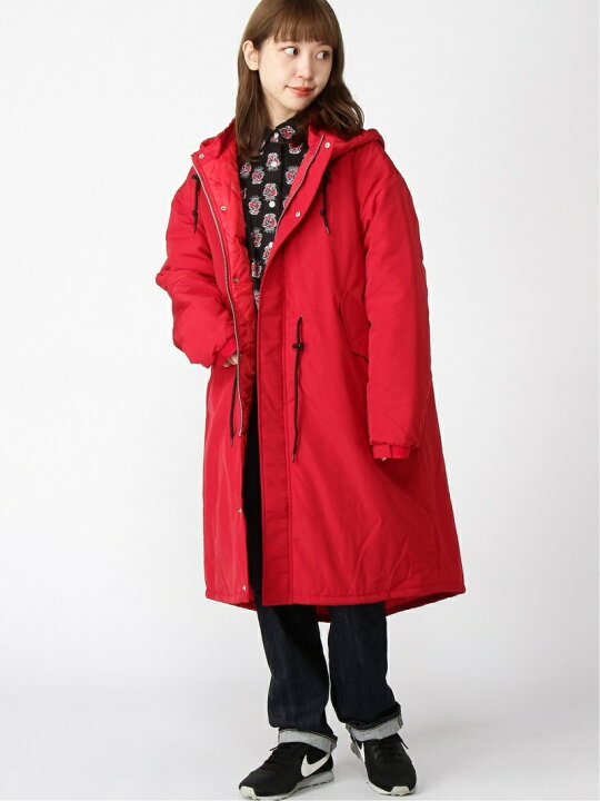 楽天市場】【SALE／50%OFF】HOODED PUFFER COAT コート X-girl X-girl 