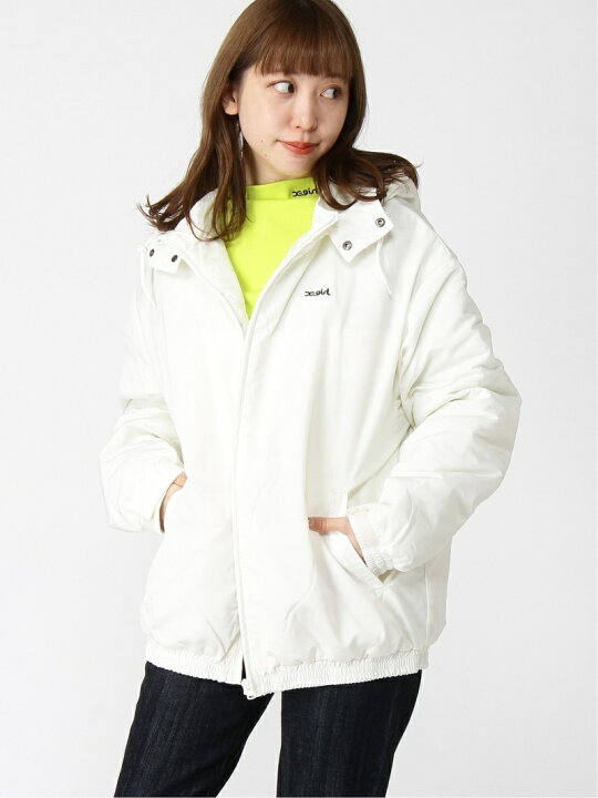 楽天市場】【SALE／30%OFF】HOODED PUFFER JUMPER X-girl エックス 