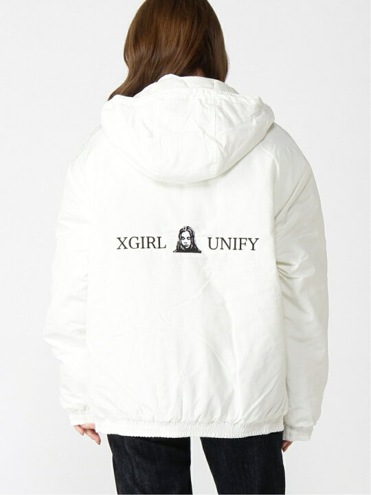 楽天市場】【SALE／30%OFF】HOODED PUFFER JUMPER X-girl エックス 
