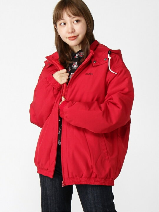 楽天市場】【SALE／30%OFF】HOODED PUFFER JUMPER X-girl エックス 