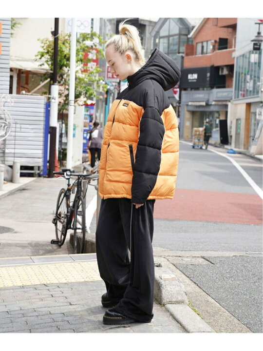 楽天市場】【SALE／10%OFF】BICOLOR PUFFER JACKET 中綿ジャケット X 