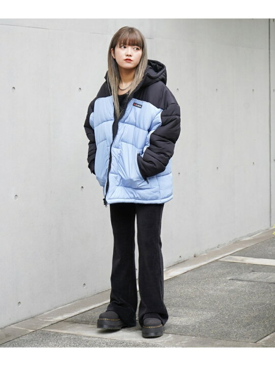 楽天市場】【SALE／10%OFF】BICOLOR PUFFER JACKET 中綿ジャケット X 