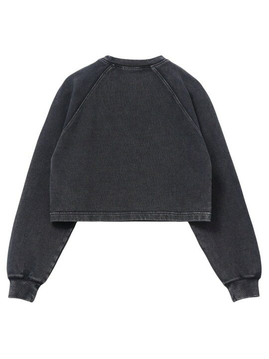 楽天市場】【SALE／30%OFF】FADED CROPPED CREWNECK SWEAT TOP X-girl 