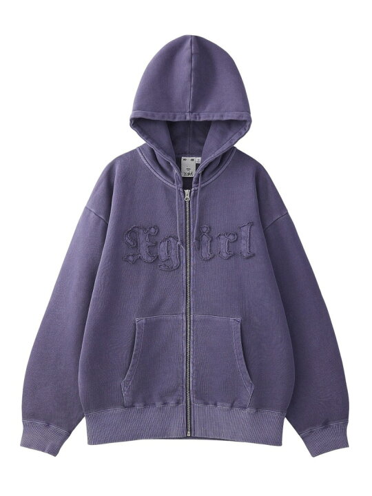 楽天市場】【SALE／30%OFF】LOGO PATCH PIGMENT DYED ZIP UP SWEAT 