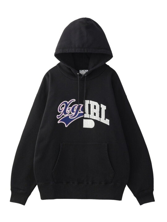 楽天市場】MIX COLLEGE LOGO SWEAT HOODIE X-girl エックスガール 