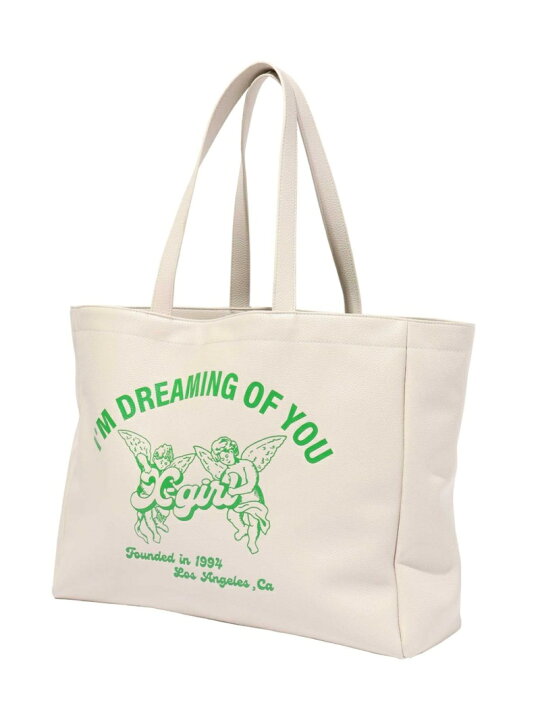 楽天市場】【SALE／30%OFF】FAUX LEATHER BIG TOTE BAG X-girl 