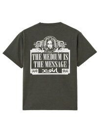 X-girl/(W)VNTGE LABEL FACE LG T X-girl エックスガール トップス カットソー・Tシャツ ホワイト グレー【送料無料】[Rakuten Fashion]