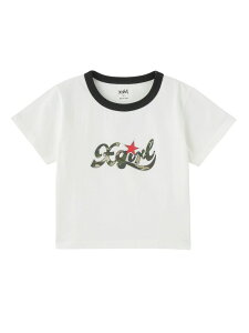 �ySALE�^30%OFF�zSTAR CAMO LOGO S/S CROPPED TEE X-girl �G�b�N�X�K�[�� �g�b�v�X �J�b�g�\�[�ET�V���c �z���C�g �u���b�N�yRBA_E�z�y���������z[Rakuten Fashion]