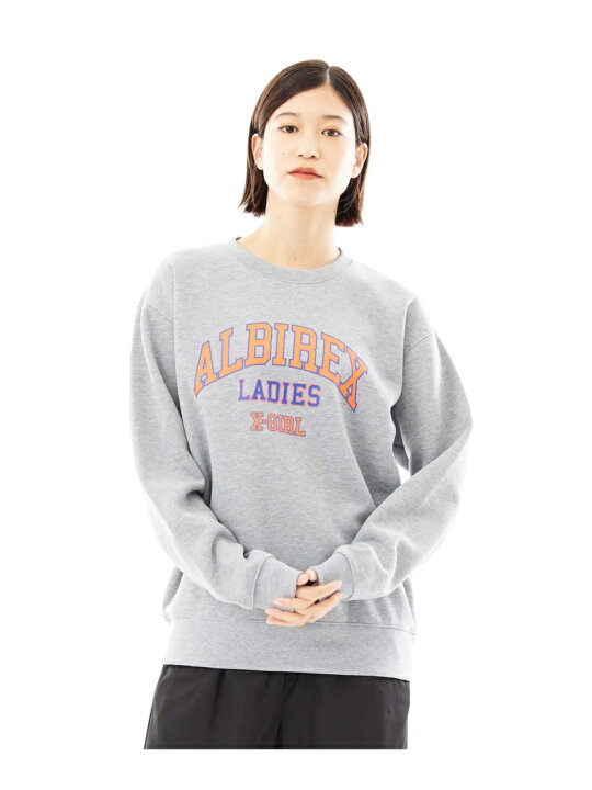 楽天市場】【SALE／30%OFF】ALB L COLLEGE LOGO CREW SWEAT トレーナー 