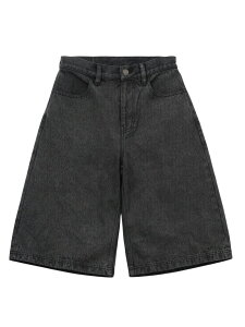 FADED HALF PANTS X-girl �G�b�N�X�K�[�� �p���c ���̑��̃p���c �u���b�N �u���E���y���������z[Rakuten Fashion]