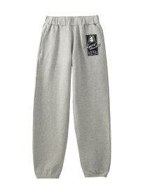 FACE BOX PATCH SWEAT PANTS X-girl X-girl エックスガール パンツ ジャージ・スウェットパンツ グレー カーキグリーン【送料無料】[Rakuten Fashion]