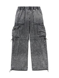 TRACK DENIM PANTS X-girl X-girl エックスガール パンツ ジーンズ・デニムパンツ ブルー ブラック【送料無料】[Rakuten Fashion]