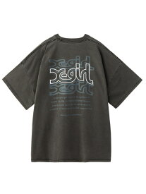 OVER PRINT MILLS LOGO S/S BIG TEE DRESS X-girl エックスガール ワンピース・ドレス ワンピース ブラック カーキグリーン【送料無料】[Rakuten Fashion]