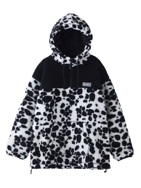 楽天市場】DALMATIAN BOA HOODIE パーカー X-girl X-girl エックス 