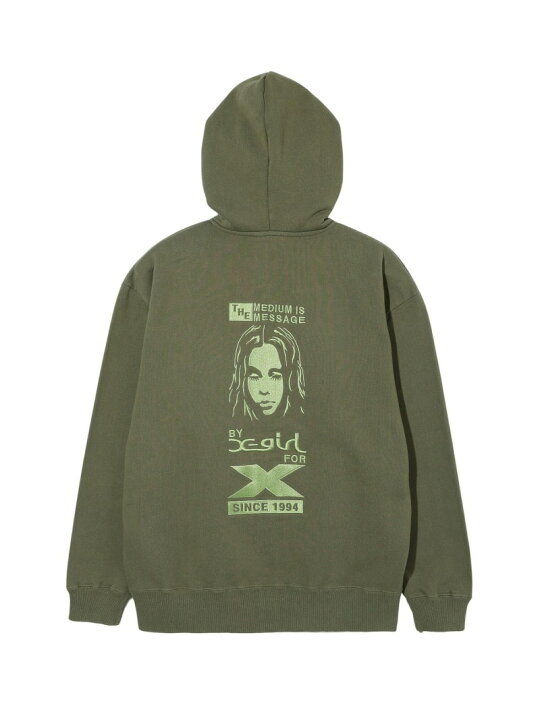楽天市場】BY X-GIRL FOR X ZIP UP SWEAT HOODIE X-girl エックス  