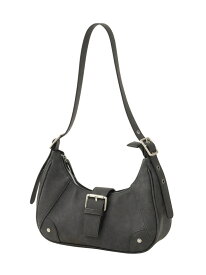 DISTRESSED FAUX LEATHER BELT HAND BAG X-girl エックスガール バッグ ハンドバッグ ブラウン ブラック【送料無料】[Rakuten Fashion]