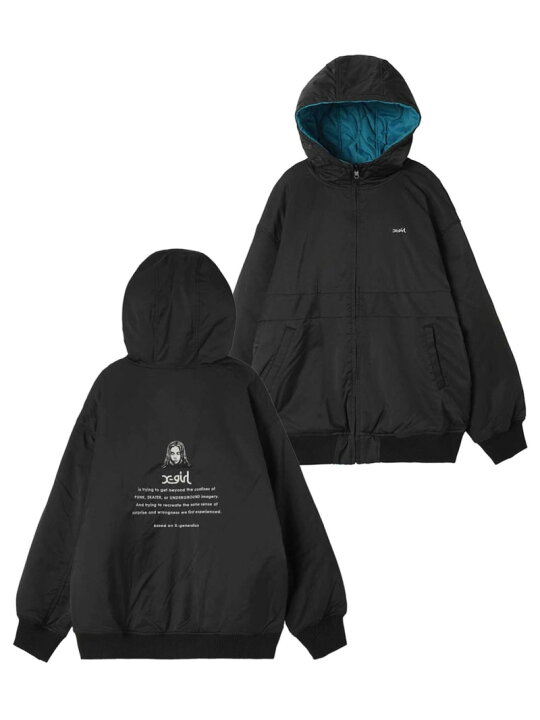 楽天市場】REVERSIBLE QUILTED JACKET X-girl エックスガール 