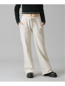 【SALE／50%OFF】LOW RISE SWEATPANTS X-girl X-girl エックスガール パンツ ジャージ・スウェットパンツ グレー ホワイト【RBA_E】【送料無料】[Rakuten Fashion]